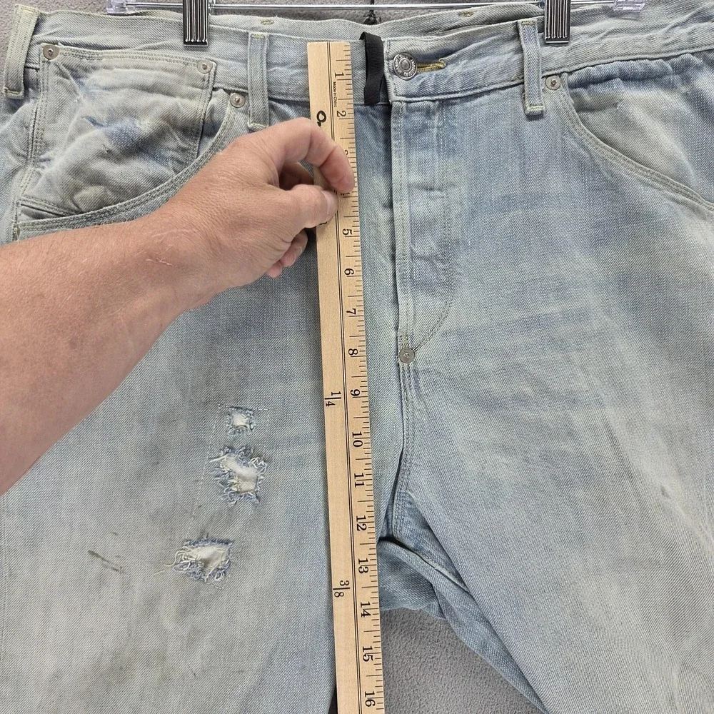 Vintage Levis Engineered Jeans Mens 36x32 Blue Buckle Back One‎ Pocket Twisted